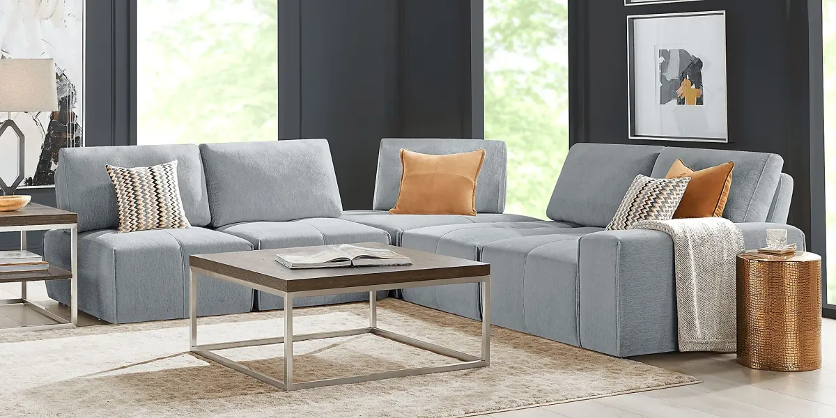 Laney Gray 5 Pc Sectional