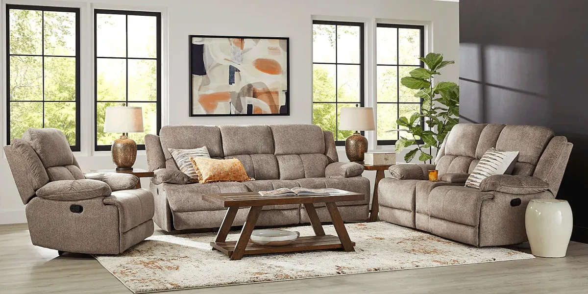 Townsend Brown 5 Pc Reclining Living Room