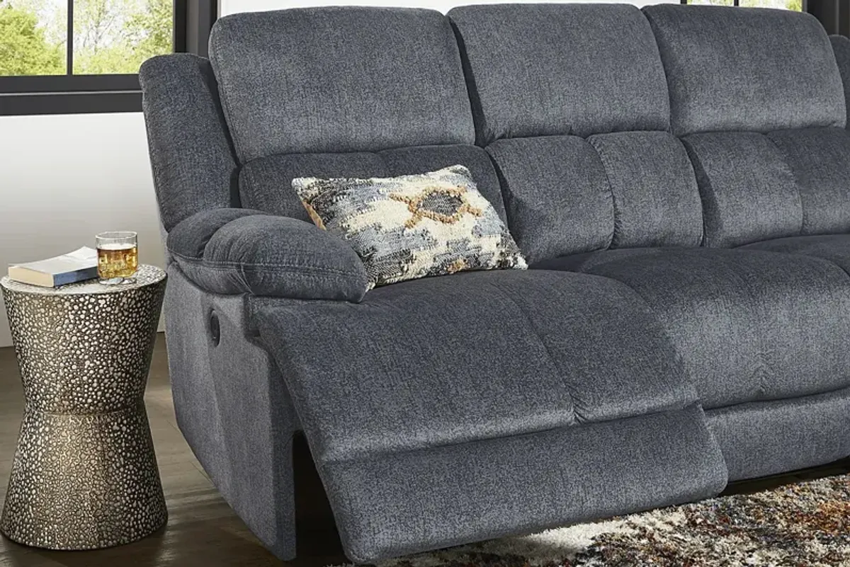 Townsend Gray 5 Pc Reclining Living Room