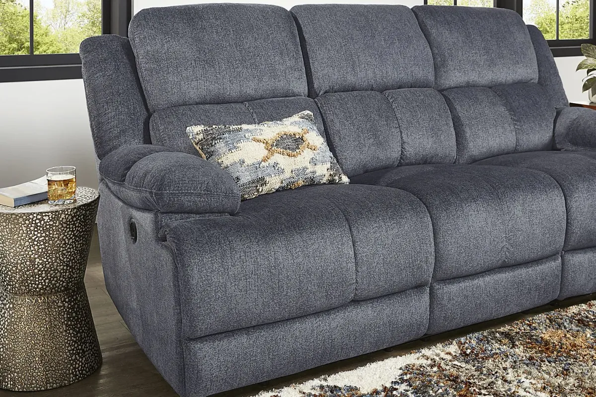 Townsend Gray 5 Pc Reclining Living Room