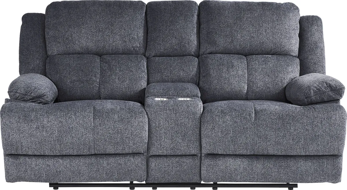 Townsend Gray 5 Pc Reclining Living Room
