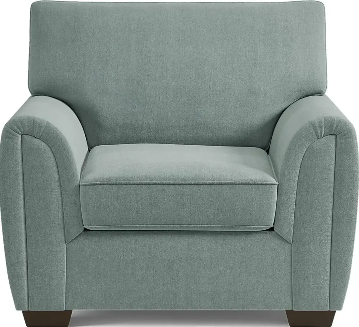 Amalie Teal 8 Pc Living Room