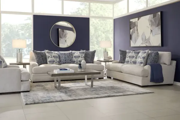 Bedford Park Ivory 8 Pc Living Room