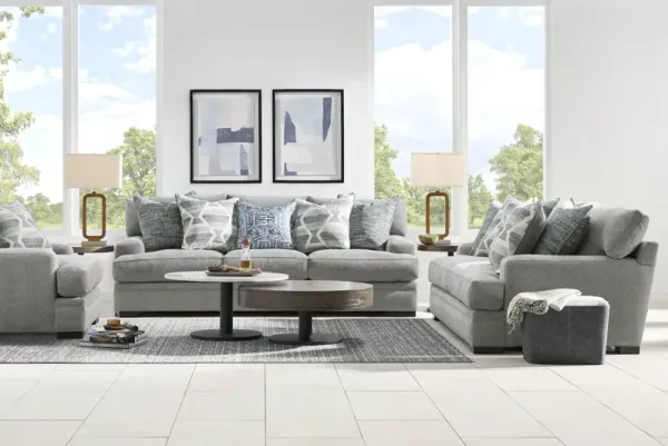 Bedford Park Gray 8 Pc Living Room