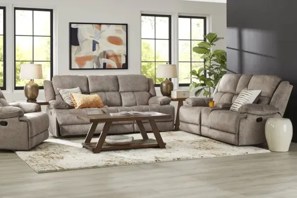 Townsend Brown 3 Pc Reclining Living Room