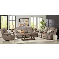 Townsend Brown 3 Pc Reclining Living Room