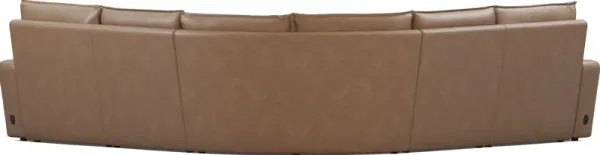 Saddle 5 Pc Dual Power Reclining ModularTwo