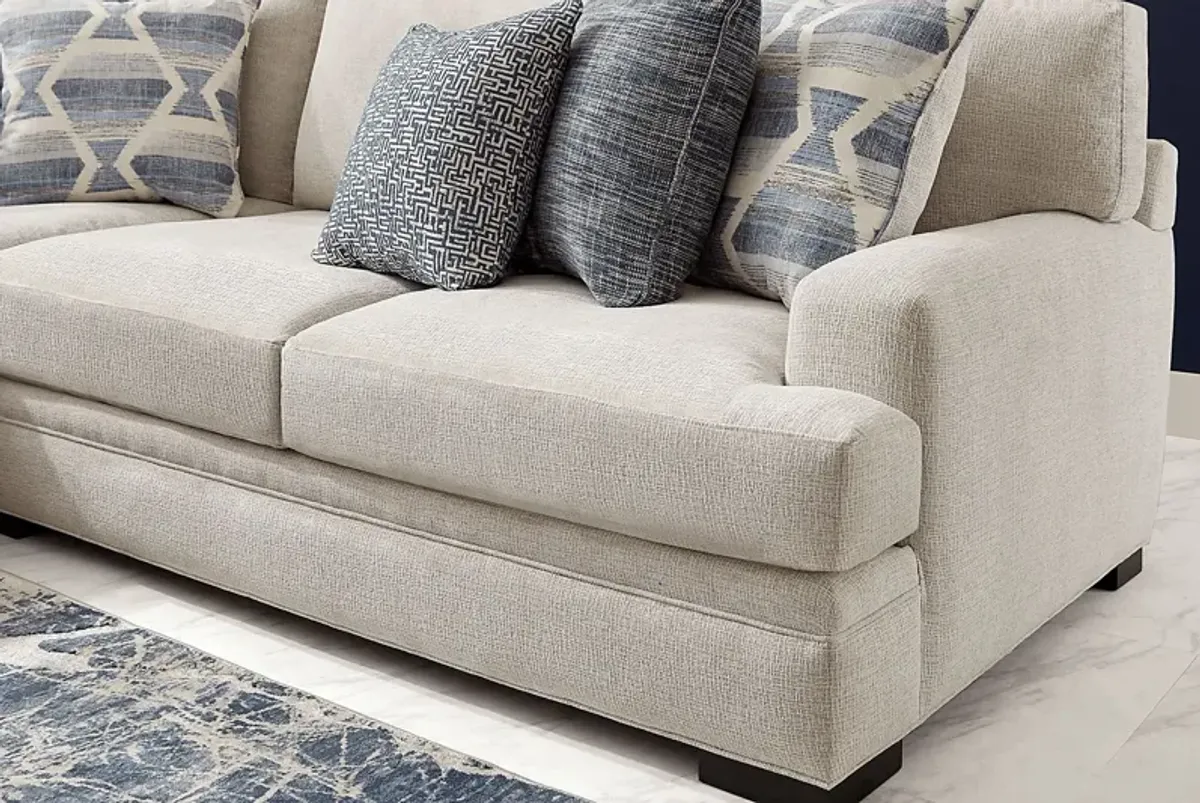 Bedford Park Ivory 2 Pc Sectional