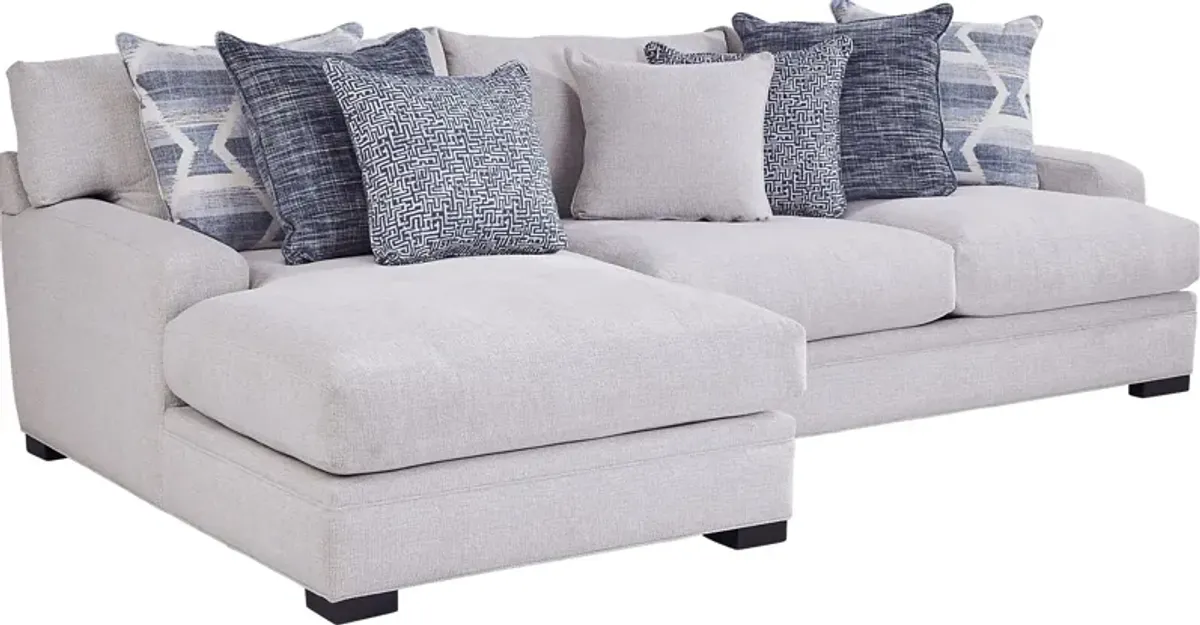 Bedford Park Ivory 2 Pc Sectional