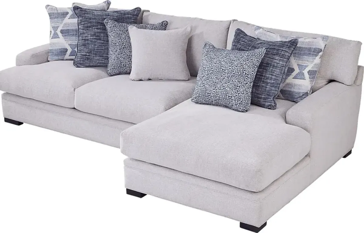 Bedford Park Ivory 2 Pc Sectional