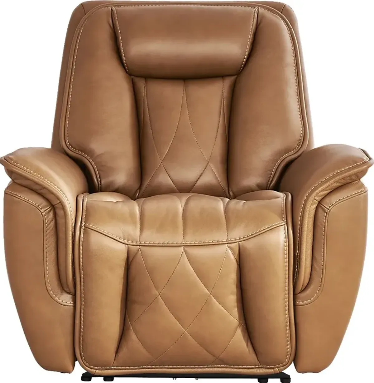 Dalton Brown Leather Triple Power Recliner