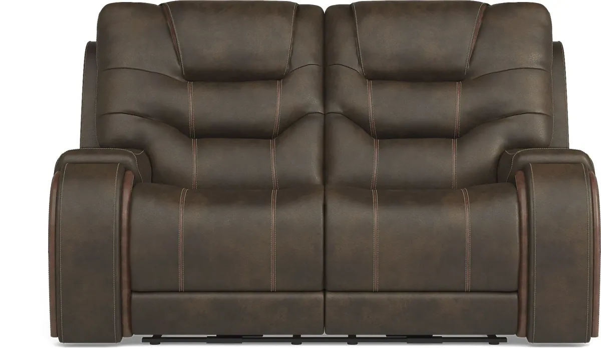 Laredo Springs Brown 5 Pc Living Room with Reclining Sofa