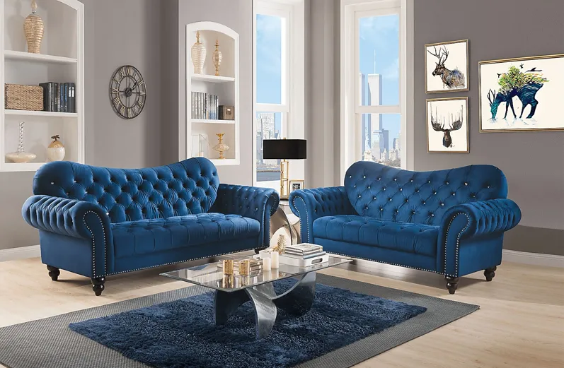 Brentnal Navy Sofa