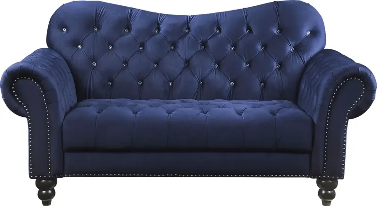 Brentnal Navy Loveseat