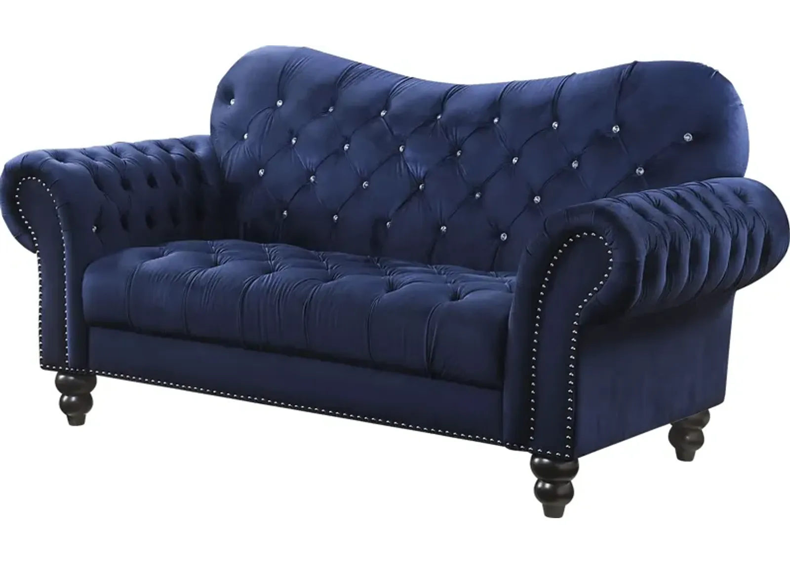 Brentnal Navy Loveseat