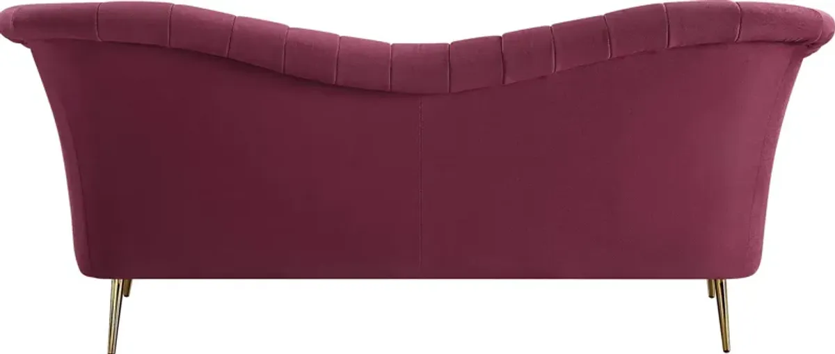 Bardeen Red Sofa