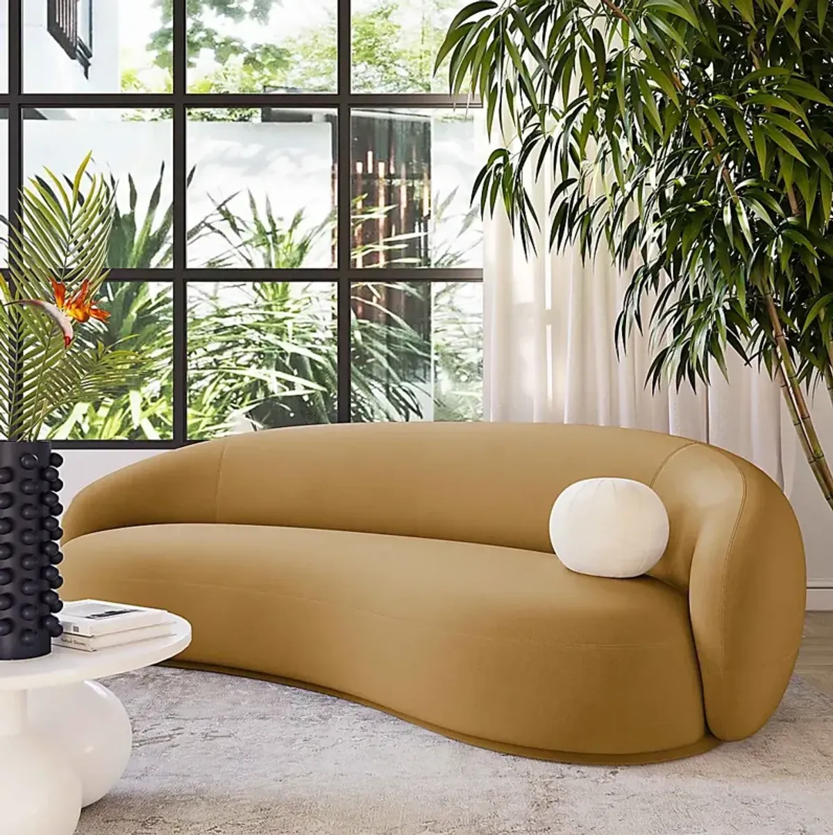 Caperiole Cognac Sofa