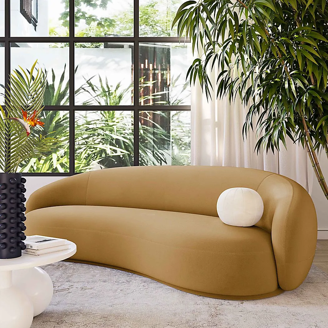 Caperiole Cognac Sofa