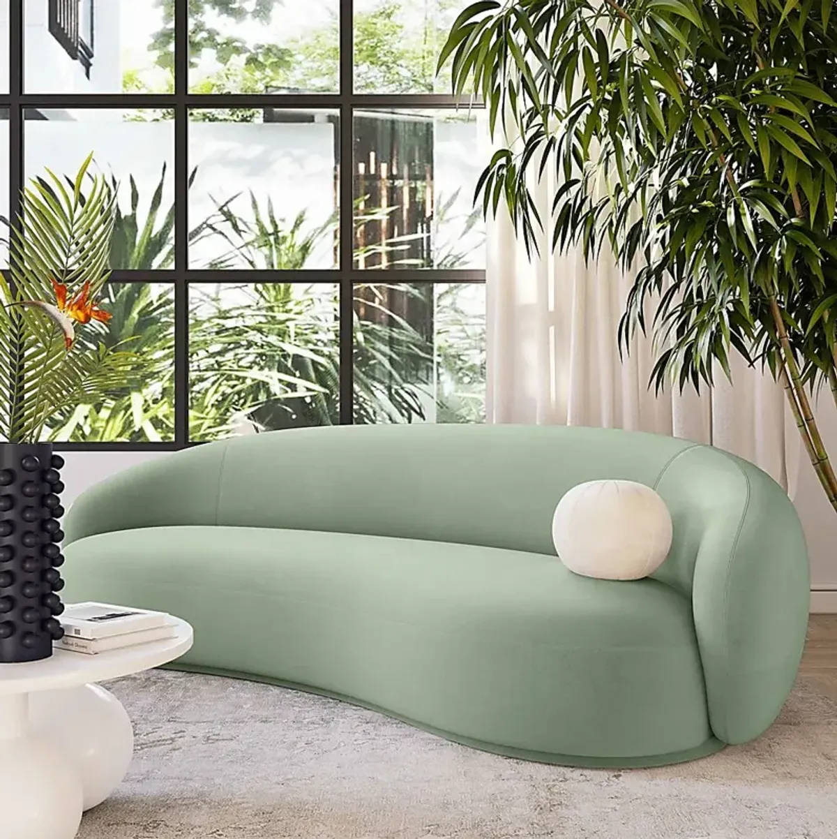 Caperiole Green Sofa