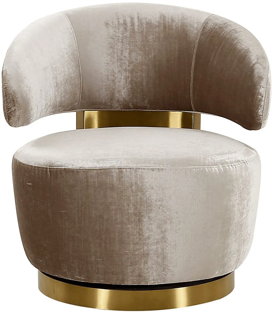 Amarjay Champagne Accent Chair