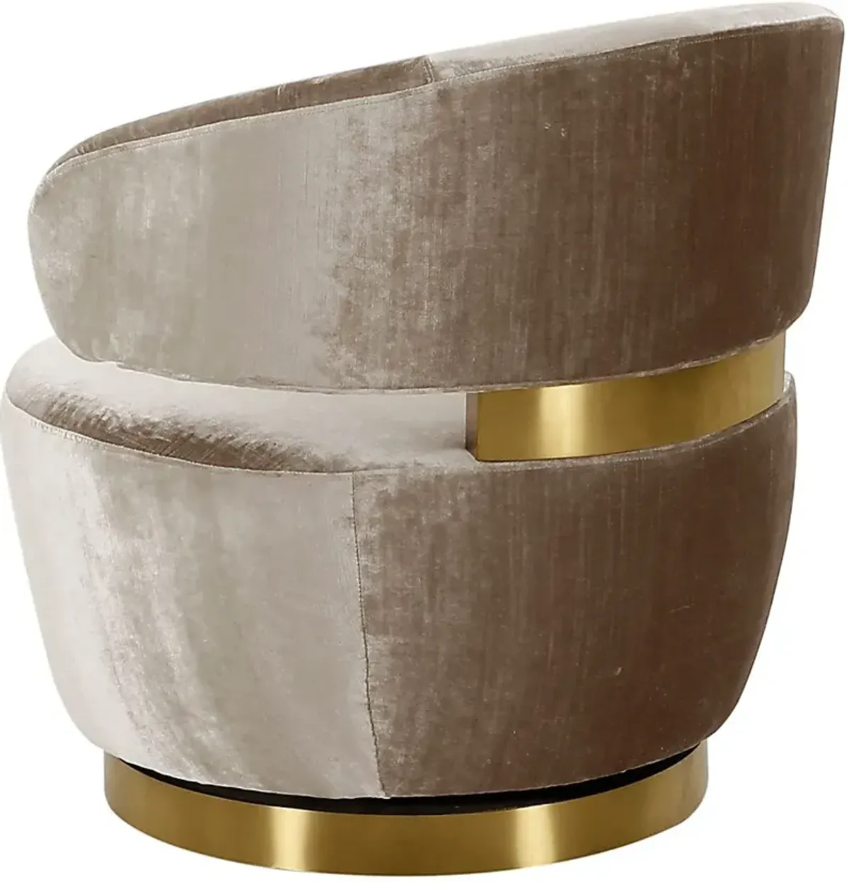 Amarjay Champagne Accent Chair