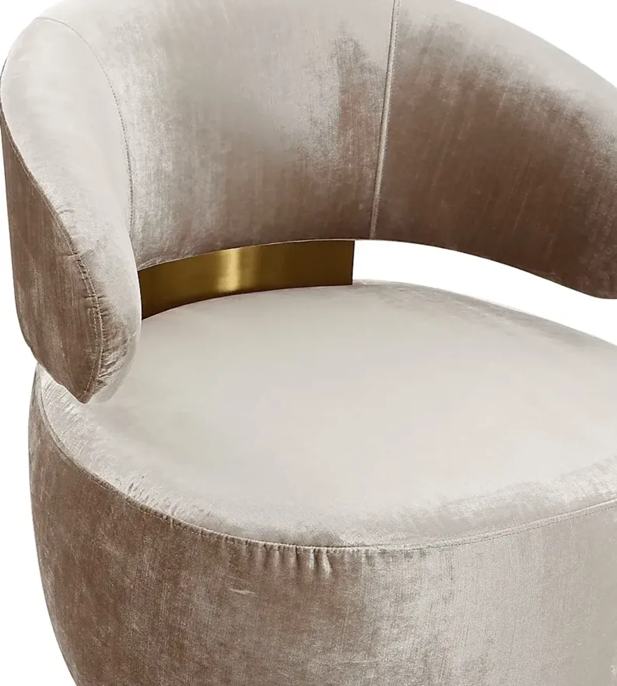 Amarjay Champagne Accent Chair