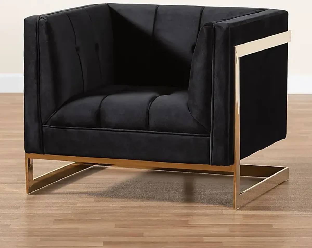 Celiarn Black Armchair