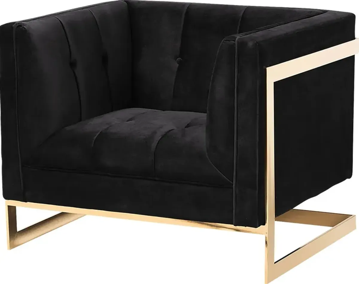 Celiarn Black Armchair