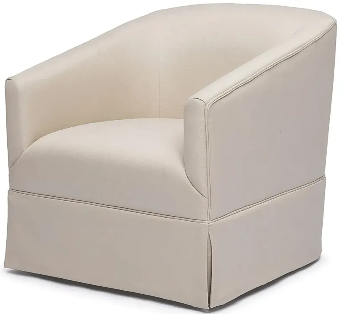 Carmick Beige Swivel Chair