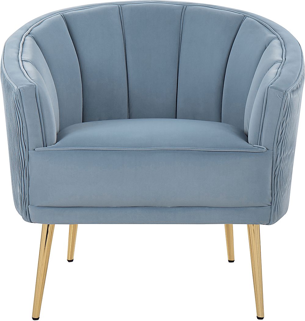 Tondee Blue Accent Chair