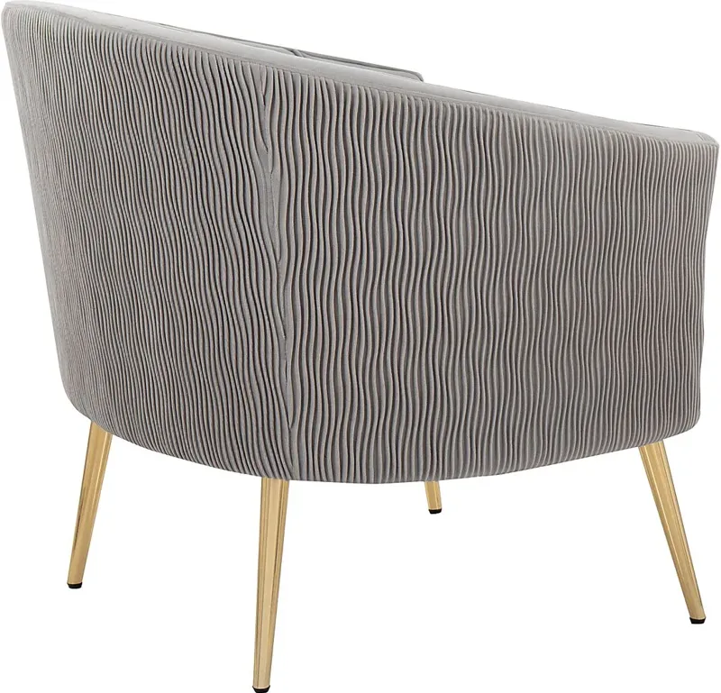 Tondee Silver Accent Chair