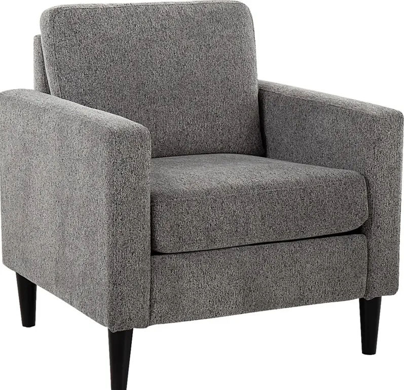 Whispering Oaks Gray Accent Chair