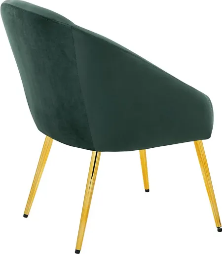 Yemassee Green Accent Chair