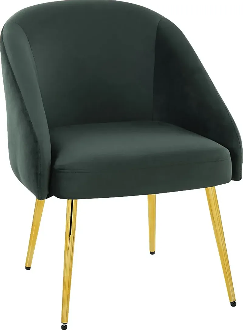 Yemassee Green Accent Chair