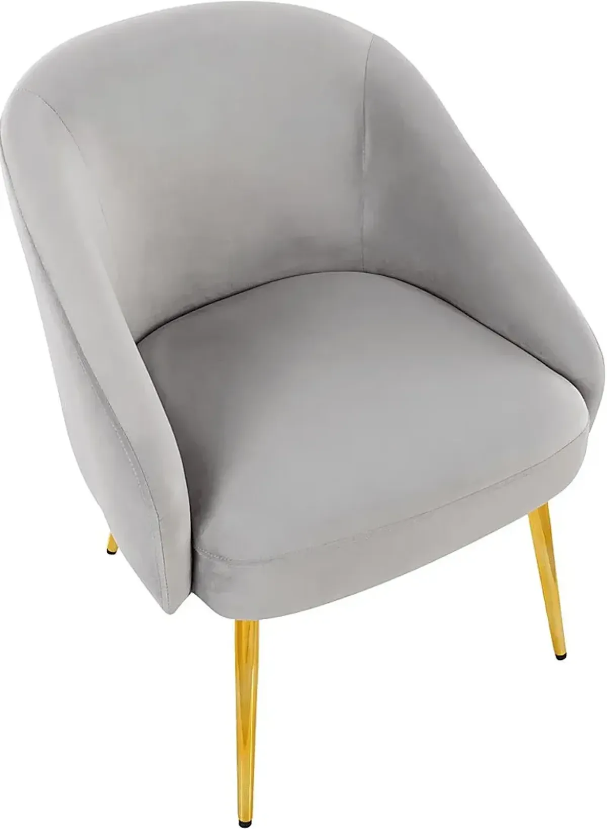 Yemassee Silver Accent Chair