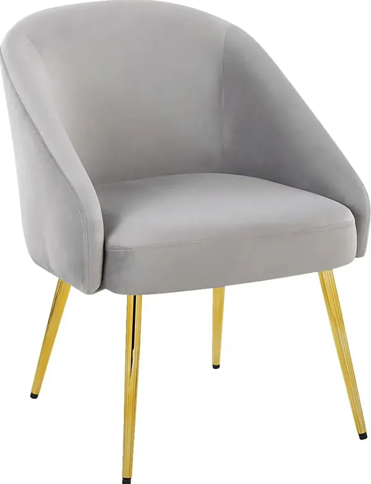 Yemassee Silver Accent Chair