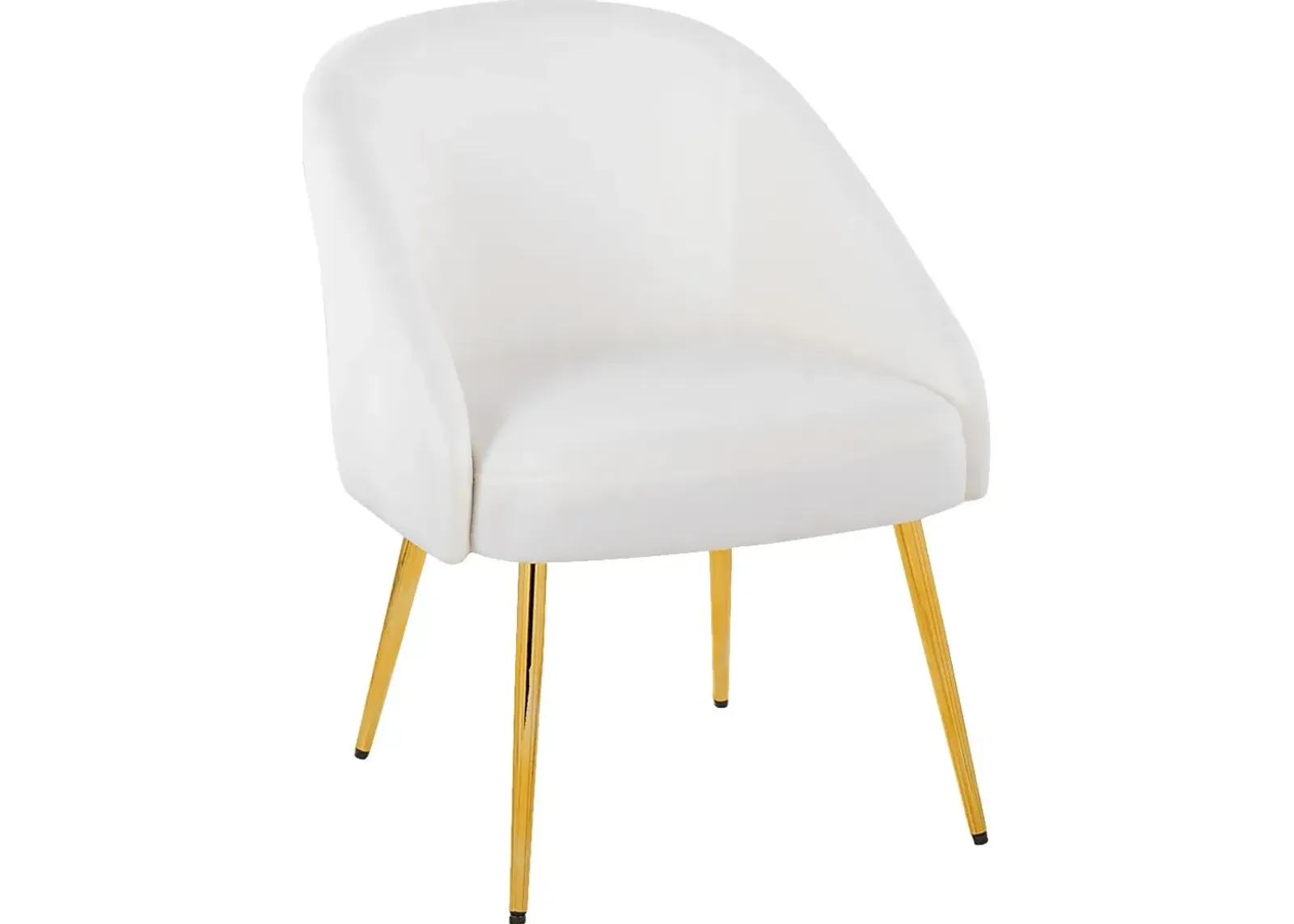 Yemassee White Accent Chair