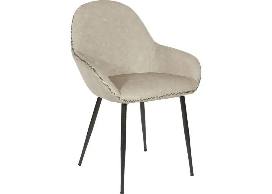 Hubbardton Light Gray Accent Chair