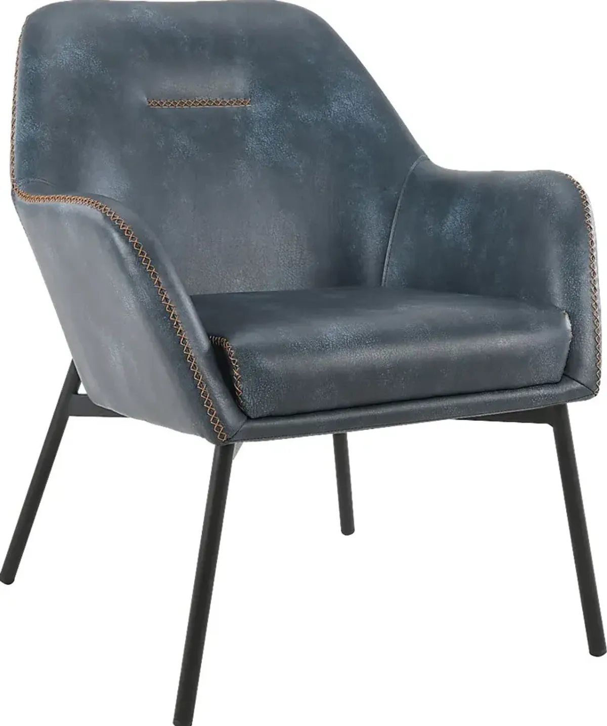 Tinmonth Navy Accent Chair