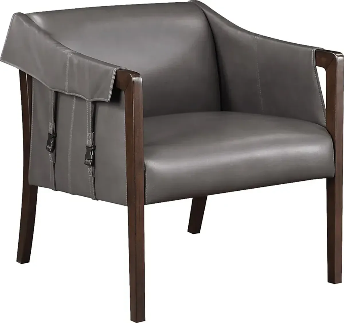 Kahul Gray Accent Chair