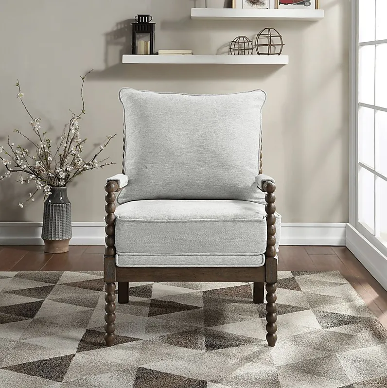 Ayleen Gray Accent Chair