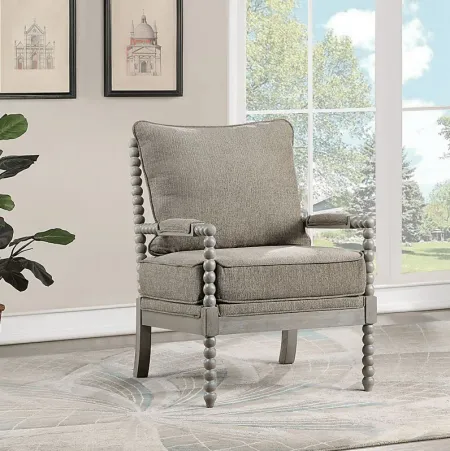 Avinelle Gray Accent Chair