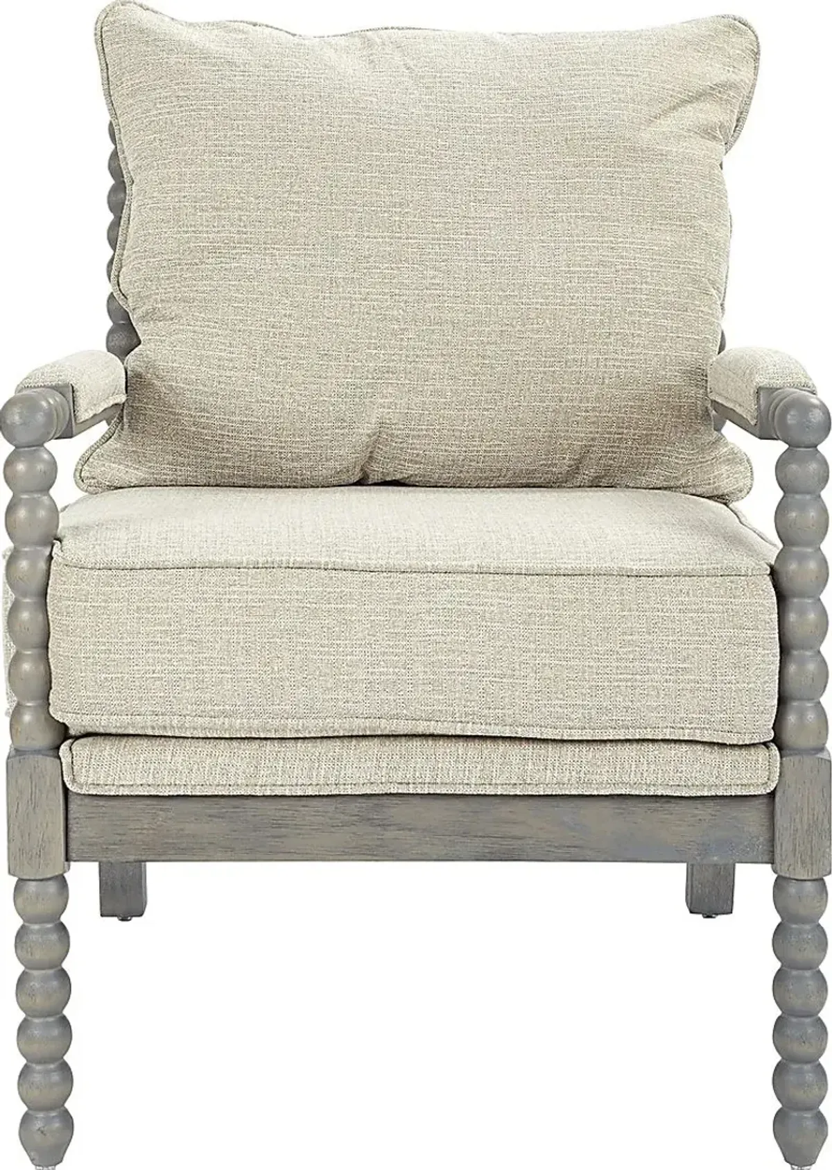 Avinelle Beige Accent Chair