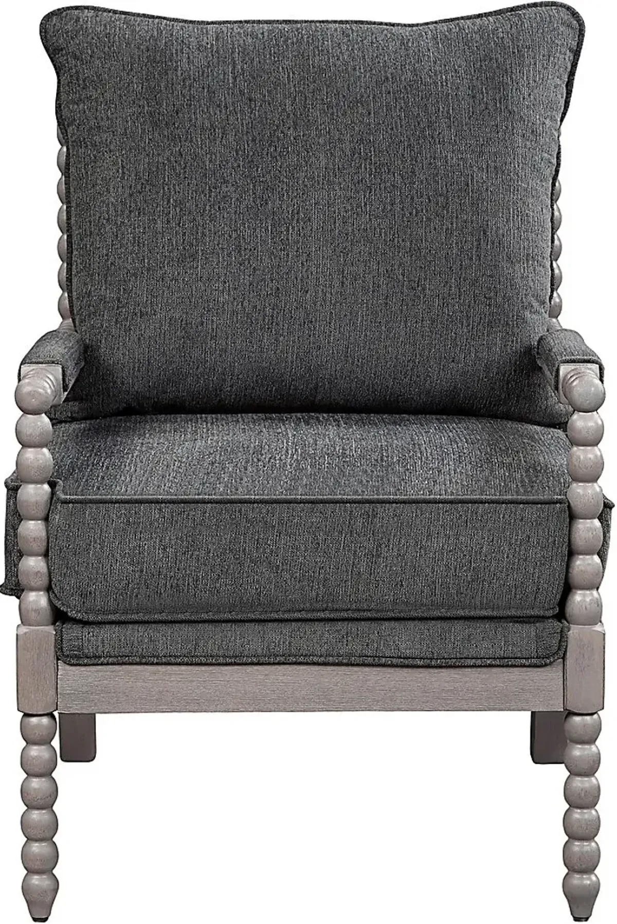 Avinelle Dark Gray Accent Chair