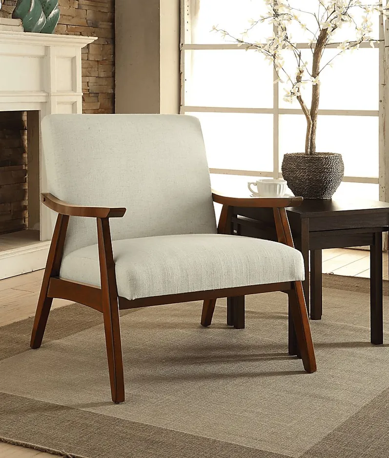 Avott Beige Accent Chair