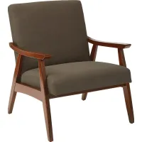 Avott Brown Accent Chair