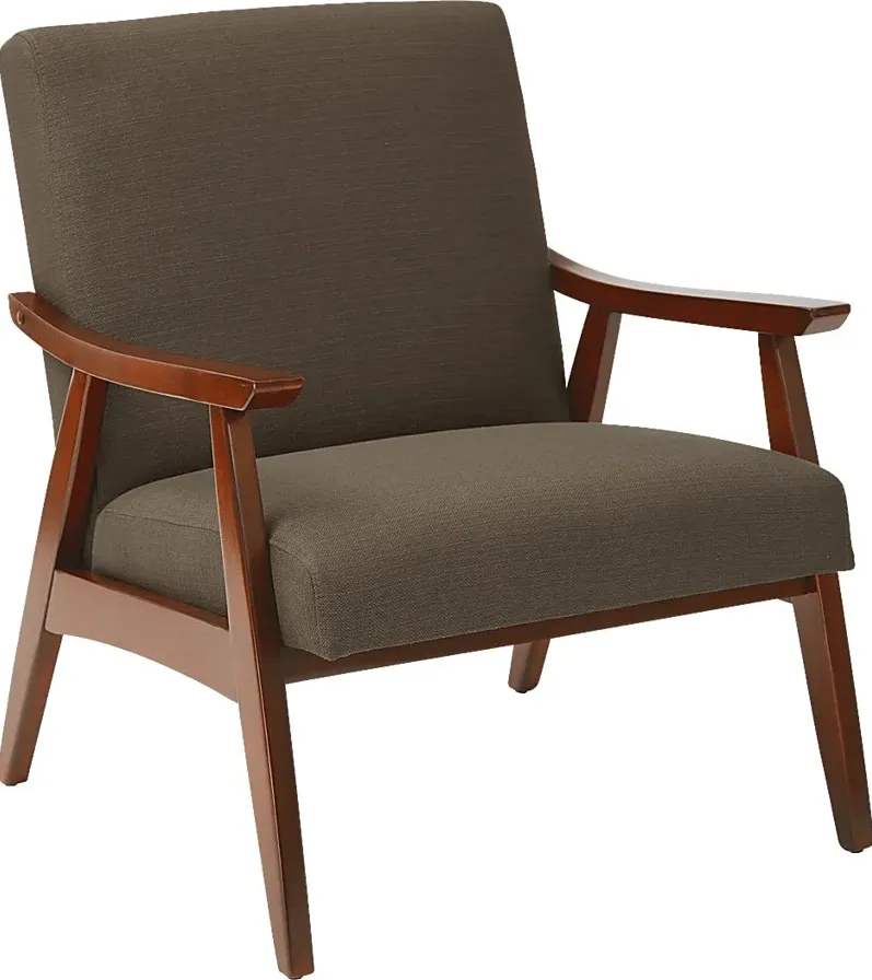 Avott Brown Accent Chair