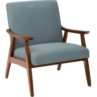 Avott Blue Accent Chair