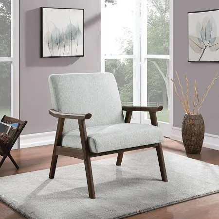 Sarapan II Gray Accent Chair