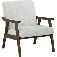 Sarapan II Gray Accent Chair
